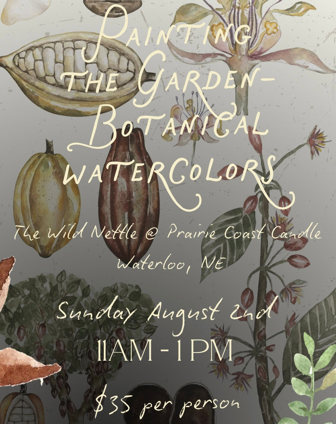 08.02.2026 | Botanical Watercolor Workshop