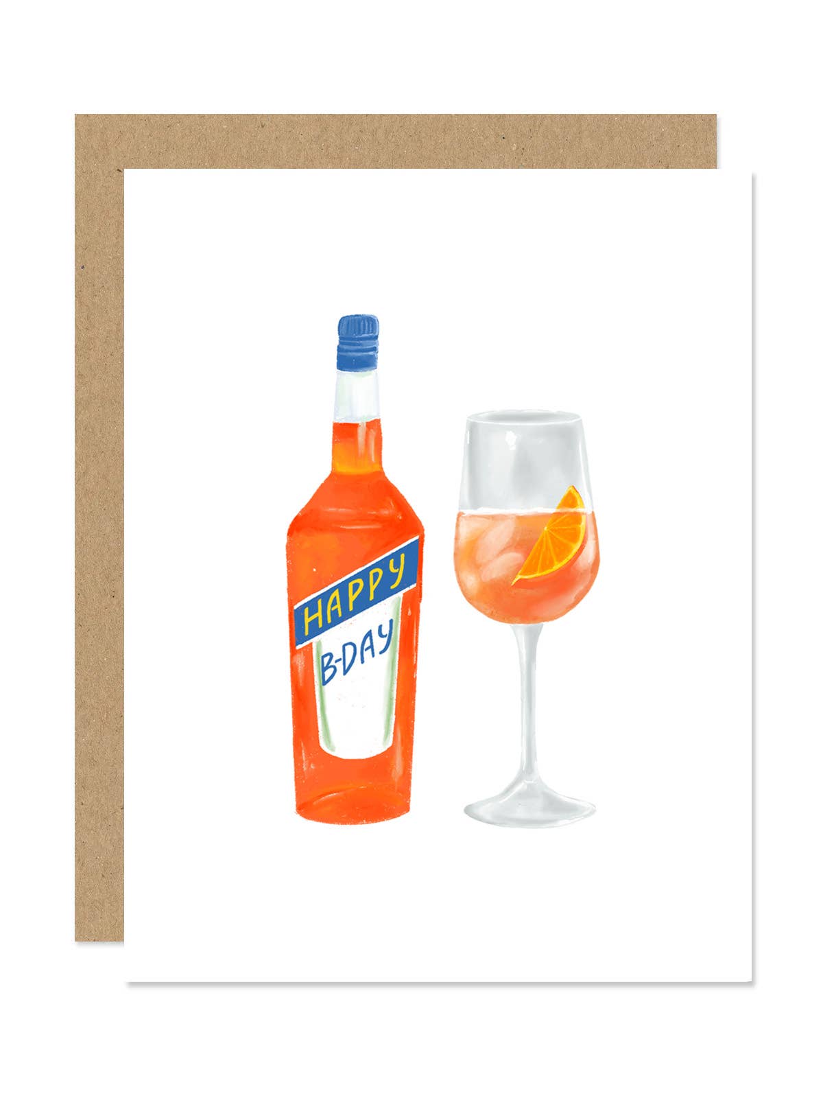 Maddon Co-Aperol Spritz Happy Birthday Card
