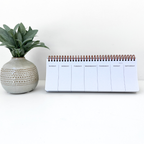 Paper Baristas-Keyboard Desk Planner | Coffee Paper Weekly Undated Calendar