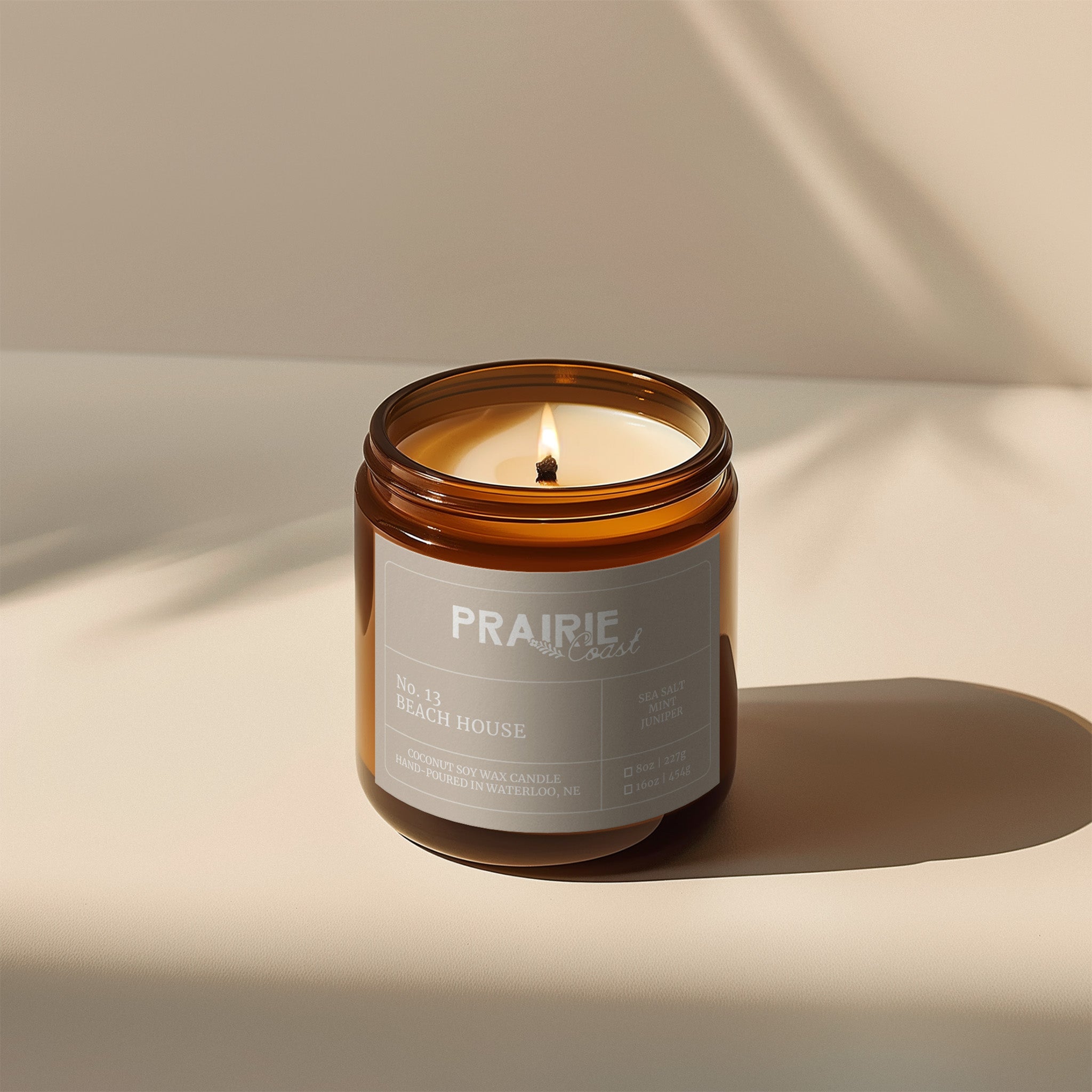 No. 13: Beach House | Coconut Soy Candle