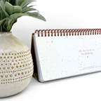 Paper Baristas-Keyboard Desk Planner | Coffee Paper Weekly Undated Calendar